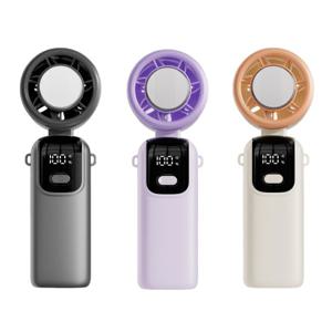 1+1 라이팬 100단조절 냉각 선풍기 휴대용 목걸이 선풍기 핸디 선풍기 4000mAh 2025신상