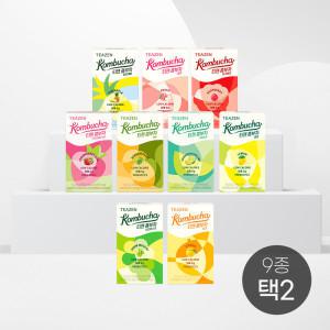 티젠 콤부차 10스틱 X4박스 9종中 택2 (40스틱) / 신상 요구르트맛 포함 / 당0g저칼로리