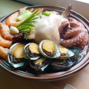 해신탕 밀키트 세트 국내산 해물  보양식 재료 캠핑음식 2인분1.5kg