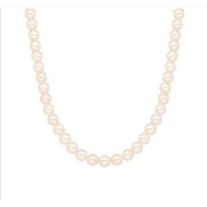미니골드 14K 페이 담수 진주 목걸이 6mm NJCM4029
