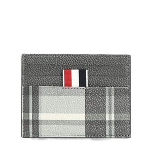 [톰브라운] 사선 마드라스 MAW220A L0041 980 페블 카드지갑