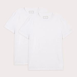 [행텐][행텐]공용 2PACK 심플 반팔 티셔츠_001(10400-298-453-05