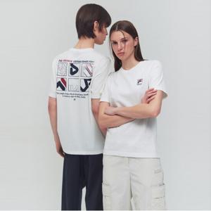 [FILA] 면혼방 F-BOX 반팔티 (FS2RSG2103X_IVY)