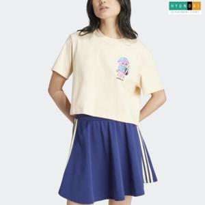 [아디다스][현대백화점][WOMEN] ADIORB CROP TEE IN4125 반팔티