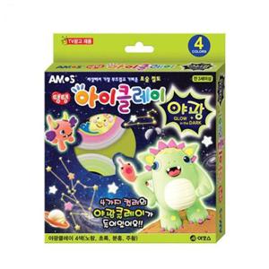 아모스 탱탱아이클레이(야광)4본(18gx4색