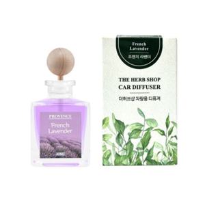 소모품 더허브샵 차량용 방향제 40ml 프렌치라벤더 (1개)