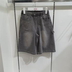 [소이]6부 카펜터 버뮤다 그레이진 25M0261