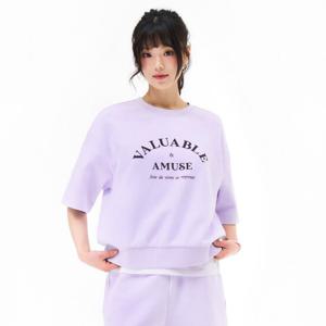 [체이스컬트]여성 그래픽 5부 티셔츠-EBRG5862D0T