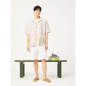[빈폴멘] 치노 하프 팬츠  화이트 (BC5325C011)