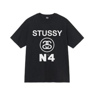 스투시 피그먼트 다이드 스투시 No 4 티셔츠 블랙 1904804