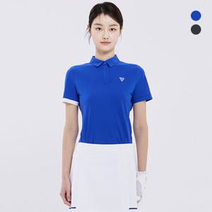 [와이드앵글] 여성 TO PRO 소매 언발 폴로 티셔츠 L_WWM25234