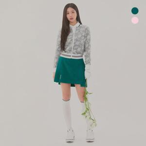 [와이드앵글] 여성 CO 미들기장 잔플리츠 큐롯 L_WWP25Q71