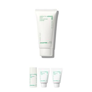 이니스프리 그린티 씨드 히알루론산 크림 80mL + 그린티 히알루론산 씨드 세럼 15mL + 그린티 씨드 히알루론산 크림 15ml 2개