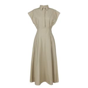 [파슨스] Ray.Pintuck Shirt Dress [MSPR4OP06]