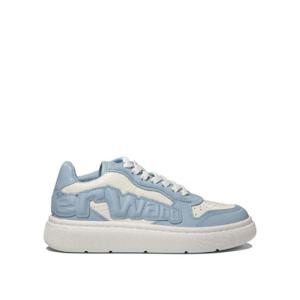 ALEXANDER WANG Puff pebble leather sneakers with logo 17263575