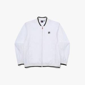 휠라바람막이 KQC FS2JKG2301X-WHI 경량 스트레치 세탄타 바람막이