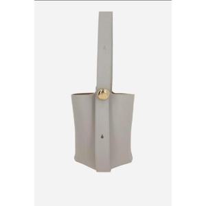 LOEWE Pebble medium bucket bag in smooth leather AANBBBWX016579
