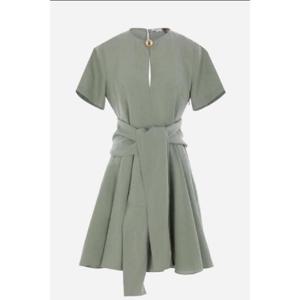 LOEWE Pebble dress in viscose and linen S616Y09XB78727