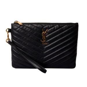 (명품) YSL 생로랑 379039 쉐브론 클러치백 스