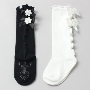 [주크(JOOC)] J인타꽃 반장 유아 아동양말 유아니삭스 아동반장
