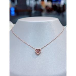 로이드 에버래스팅 하트 핑크 L-Diamond 14K 목걸이 LNF22058D
