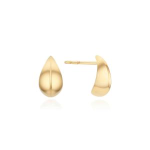 [GB] 볼륨드롭 하프라인 10K GOLD 귀걸이 LPTO3003T