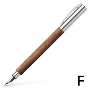파버카스텔 만년필 엠비션 월넛우드 F (148581) (각인선택)