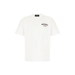 디스퀘어드2 반팔 티셔츠 S74GD1400D20020 100 WHITE