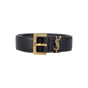 생로랑 가죽 벨트 25P634440DTI0W 1000 BLACK