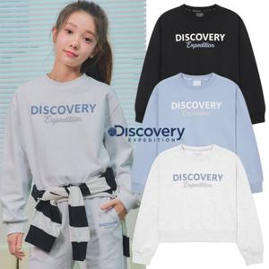 디스커버리키즈 DKTR42051 여아 에센셜 로고 맨투맨