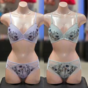 [비너스] 블랙라벨 수채화 터치 브래지어,팬티 세트(vbrb473c,d/vpt473h)