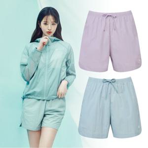 [아이더] 장원영 PICK 25SS 시어 밴딩 숏 팬츠 DWM25365