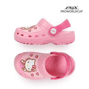 [건종]프로월드컵키즈 헬로키티 러브 EVA키즈샌들(PK)