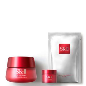[6BP] SK-II 스킨파워 어드밴스드 크림 80g 세트