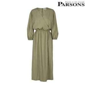 [파슨스] Muse Surplice Banding Dress (ASSR3OP02)