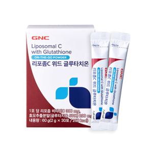 [지앤씨][GNC]리포좀C 위드 글루타치온(30포)