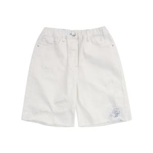 [블루테일]화이트 데님 반바지AYC2PT01WT