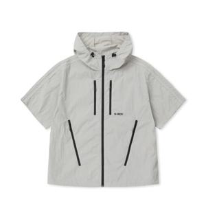 [널디] 지퍼 포인트 반팔 윈드브레이커 PNEU24JK04 ZIPPER POINT S S WINDBREAKER