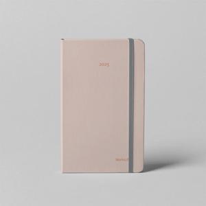 [웍스라이프] 위클리플래너 2025(호리즈)-아몬드크림