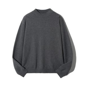 [그루브라임]유니)모크넥니트 (STRIPE GREY) LRSFCTK708M