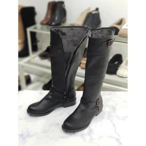 [한슈]한슈 세이브존07 옆지퍼 기모 롱부츠 3cm HS393008bb (284