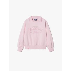 휠라키즈(FILA KIDS) (FK2POH1305F SPN) 여아 카라 맨투맨 아동티셔츠