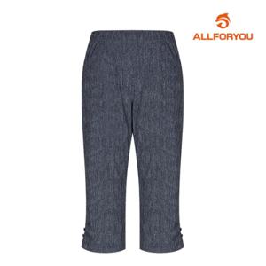 [올포유][올포유] 여성 밴딩 패턴 7부 팬츠 AWPTL4461-915_G