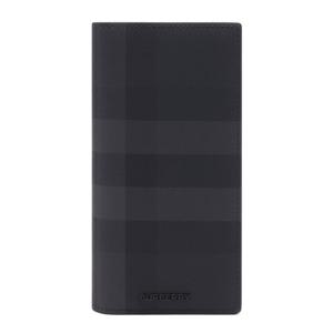 [버버리] 24SS 남성 로고 체크 장지갑 (8070199 CHARCOAL 24S)