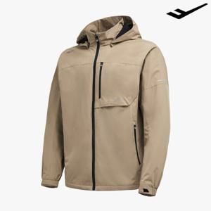 [프로스펙스] 남성 FW 2LAYER 러닝 자켓 PR3MJ24F511 베이지 런닝용 후드 탈부착 자켓