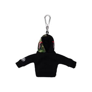 25 SS BAPE 남성 블랙 퍼스트 샤크 키링 251546M148008
