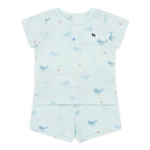 [블루독베이비8] SS25 큐티돌핀내의 HJ (4537005416) (BLUEDOG BABY 유아 출산 백일 선물 도트 강아지 내복