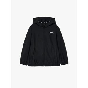 휠라키즈(FILA KIDS) (FK2FTH2501X BLK) 트리코트 베이직 후드집업 트레이닝복 상의