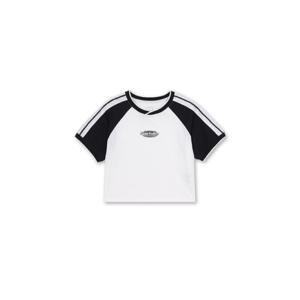 [탑텐키즈]여아) 쿨에어 코튼 라글란 크롭티 MKF2TS2203