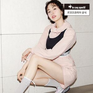[르꼬끄공식] 여성 에어리텐션 크롭 루즈핏 후드 자켓 (QQ222LJK51)